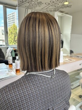 ヘアークラフト アニー 南郷18丁目店(HAIR CRAFT Annie) コントラストカラー