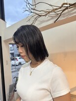 エムドットヘアーサロン(M. hair salon)&nbsp;【栗本浩司】切りっぱなしボブ
