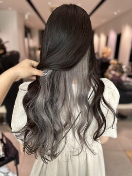 ステア ケース(stair case) インナーカラーグレー髪質改善トリートメント