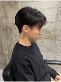 MEN’S HAIR/サーフカール/刈り上げセンターパート/太田