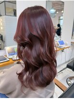 キャプチャー 海老名(capture)&nbsp;ワインレッド/髪質改善/ケラチン/レイヤーカット