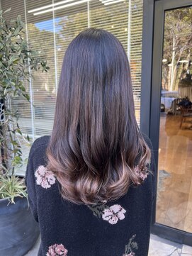 サロン(SALON) 挑戦しやすいグラデーションピンクカラー