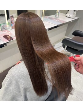 キャパ(CAPA) 髪質改善×透明感ベージュカラー(茅ヶ崎/20代/韓国ヘア)