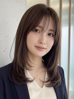 ライリー(riley)&nbsp;riley透け感フェミニンミディ