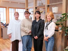 髪切屋さん テテ(Tete)の雰囲気（女性スタッフのみです◎白髪のお悩みなどお気軽にご相談ください）