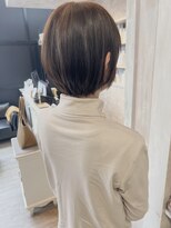 キャアリー(Caary)&nbsp;福山美容室caaryくびれ丸みショート骨格補正髪質改善40代50代