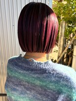 互感 小松店&nbsp;コントラストレッドボブ