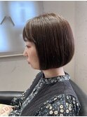コンパクトな前下がりボブ/きっりぱなし/ぱっつん archive垂水