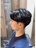 【藤原指名限定】☆カット+ニュアンスパーマ+スタイリング¥9350→¥7700