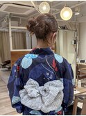 【ZEST中野/イチカ】夏祭りに◎浴衣着付け×ヘアアレンジ