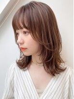 フラッグ(flag)&nbsp;20代30代髪質改善カラー◎アッシュブラウン艶髪レイヤーカット