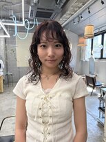 ステップボーンカット トーキョー(STEP BONE CUT TOKYO)&nbsp;【ステップボーンカット】ミディアムパーマ/表参道