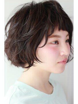 フェリアあべの(FERIA) [FERIA]くしゅふわシースルーボブ♪