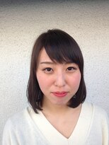 フェリシータ 緑地公園店(felicita)&nbsp;斜めバング★クラシカルフェミニンボブ