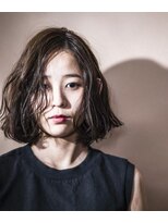 スリーバイキープ 尾山台(THREE by KEEP)&nbsp;【THREEbyKEEP尾山台】パーマボブ☆アッシュヘアカラー