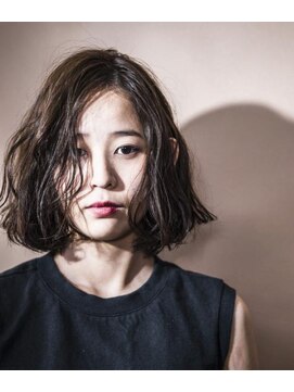 スリーバイキープ 尾山台(THREE by KEEP) 【THREEbyKEEP尾山台】パーマボブ☆アッシュヘアカラー