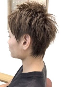 クアトログランシュ ひたちなか店(QUATRO×GranCieux) ★メンズアップバングショートスタイル★