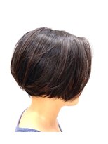 ユキオ オブ ヘアー(YUKIO of Hair)&nbsp;30代40代 ☆襟足すっきりで小顔見せ☆ショートstyle