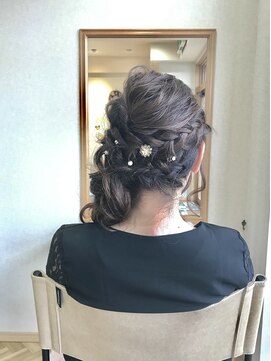 ナップス ヘア スタイル(naps hair style) 結婚式アレンジ