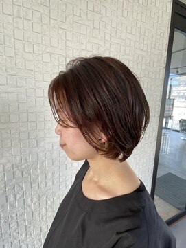 テラスヘア 新潟駅南(TERRACE hair) こなれボブスタイル