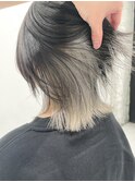【GUEST_STYLE】White Gray    #ケアブリーチ#ホワイトアッシュ