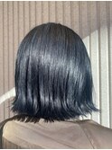 【EIGHTたまプラ】デザインカラー切りっぱなしボブ