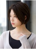 前髪長め大人ショートボブ20代30代40代【AIN.表参道】川原大地