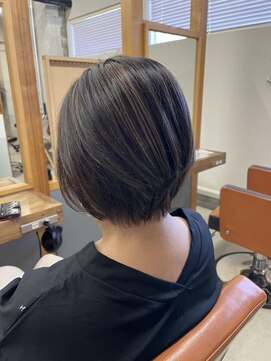 ユッカ エルア 武庫之荘南口(YUCCA elua) エルア角床大人キレイショートボブ