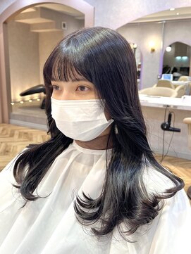 ロンド フィーユ(Lond fille) 【とばみか】顔まわりカット×くびれヘア