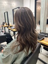 ペスカ 長町南店(pesca)&nbsp;ハイライト × ベージュ (OIKAWA)