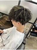 ツイスパマッシュイエローハイライト