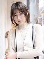 エムスラッシュ 新百合ヶ丘(M.SLASH) セミウェット/伸ばしかけ/インナーカラー/外ハネボブ/新百合ヶ丘