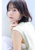 大人可愛い30代40代50代◎大人ナチュラルレイヤーショートボブ