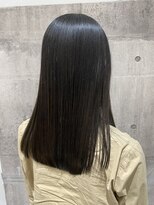 サラ 新宮店(SARA) 【福岡新宮】暗髪×つや髪ストレート 髪質改善トリートメント
