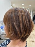 白髪ぼかし、ハイライト