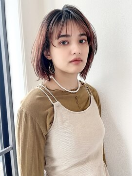 ガーランド (Garland) ◎くびれボブレイヤー似合わせ小顔カット外ハネレイヤーボブ大人