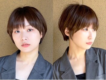 サイ(SAI)の写真/《納得のいくショート＊》骨格や髪のクセを活かした小顔ショートカット◆札幌/麻生/新琴似/ショート/ボブ