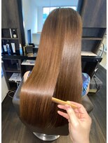 アールサロンプラスキャスパ 自由が丘(Rrsalon+CASPA) 《髪質改善》R.HASエクソソーム水素トリートメント+カラー