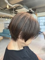 オーケストラ(Orchestra)&nbsp;くびれショートボブグレイカラー白髪染め白髪ぼかし40代50代