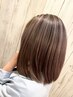 ★N．トレンドカラー（リタッチ）+カット【2ステップTR付】￥5720円フル+￥550