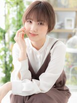 カバーヘア ブリス 川口(COVER HAIR bliss)&nbsp;大人かわいいアースカラーマッシュショートc5川口20代30代40代