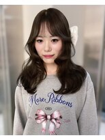 アクシス 栄ガスビル店(`AXIS) 【 HIYORI 】" ブリーチなしオリーブベージュ "