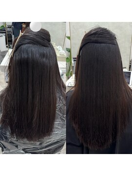 シンズ 銀座(sins) 強い癖にもsins式髪質改善酸性ストレート[30代40代50代60代]