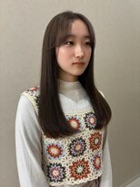 ミリ 奈良店(mm)&nbsp;グレージュ/近鉄奈良/奈良/髪質改善/学生/暗髪/透明感カラー
