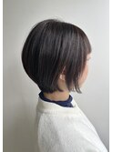 【lotus 下枝】柔らかショートボブ/前下がりショートボブ