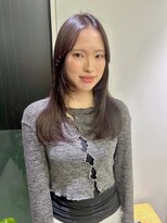 ハル 南平岸(HARU)&nbsp;ラベンダーベージュにロングレイヤー