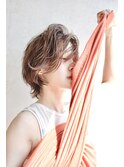 ボブルフベージュブラウン癖毛活かし20代30代40代