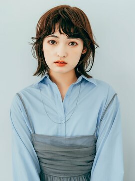 フレイムス ヘアアンドリラックス 東川口店(Frames hair&relax) 後れ毛たっぷりボブ