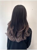 ラベンダーグレージュグラデーション