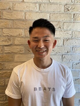 グラッドバーバードットエビス 恵比寿(GLAD BARBER. EBISU) サーフカール/スパイキーショート/ブルーブラック[恵比寿]